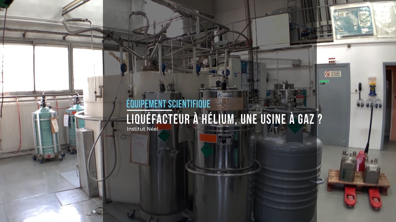 Liquéfacteur à Hélium, une usine à gaz ?  I Concentré de sciences I CNRS Alpes