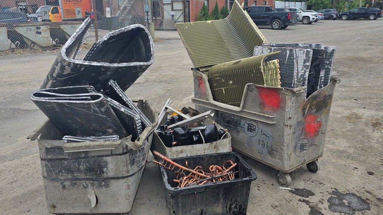 Scrap yard run/Copper and Ac rods and electric motor