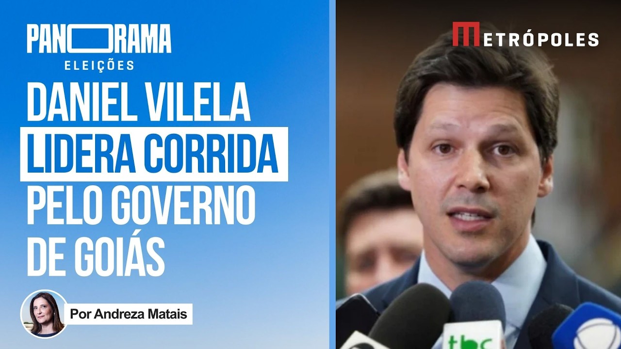 Daniel Vilela ganha com folga de todos os concorrentes ao governo de Goiás, mostra pesquisa