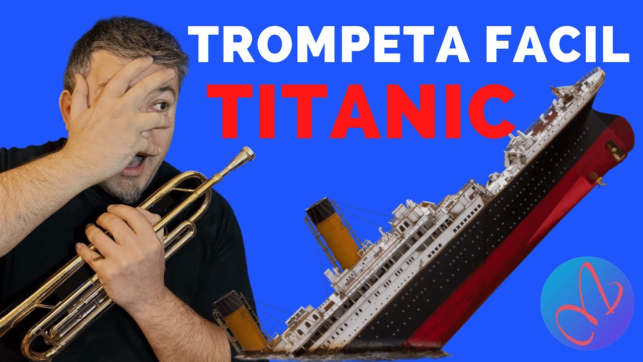 Como Tocar El Titanic en Trompeta Partitura con Notas Fácil para Principiantes My Heart Will Go On