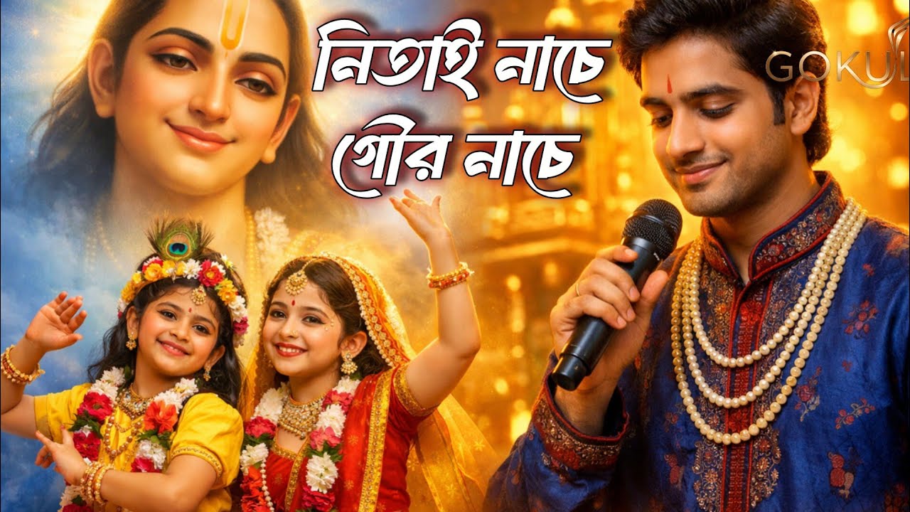 আমার নিতাই নাচে | Nitai Gaur Kirtan | Dance type | Radhe Krishna Official Music