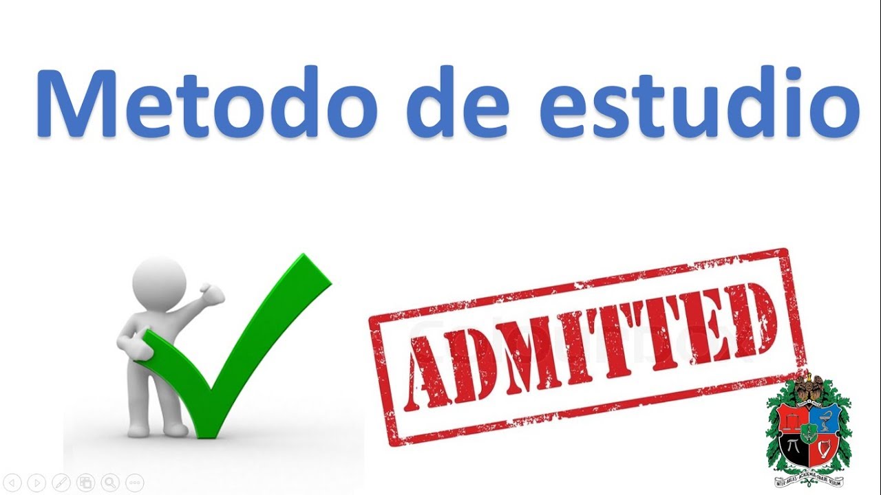 METODO  estudio para el examen de ADMISION  U 100% REAL YO PASE