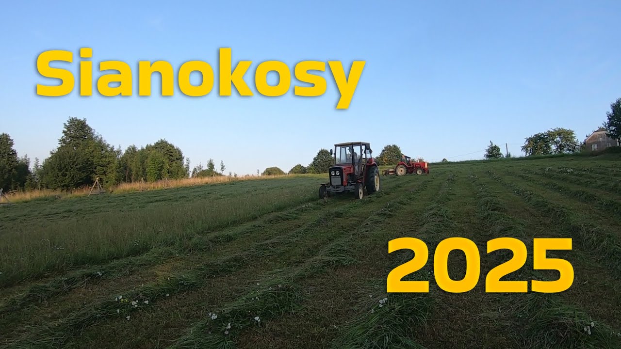 Sianokosy 2025 ✔ 1 i 2 pokos ✔ Ursusy i władimirec w akcji ✔