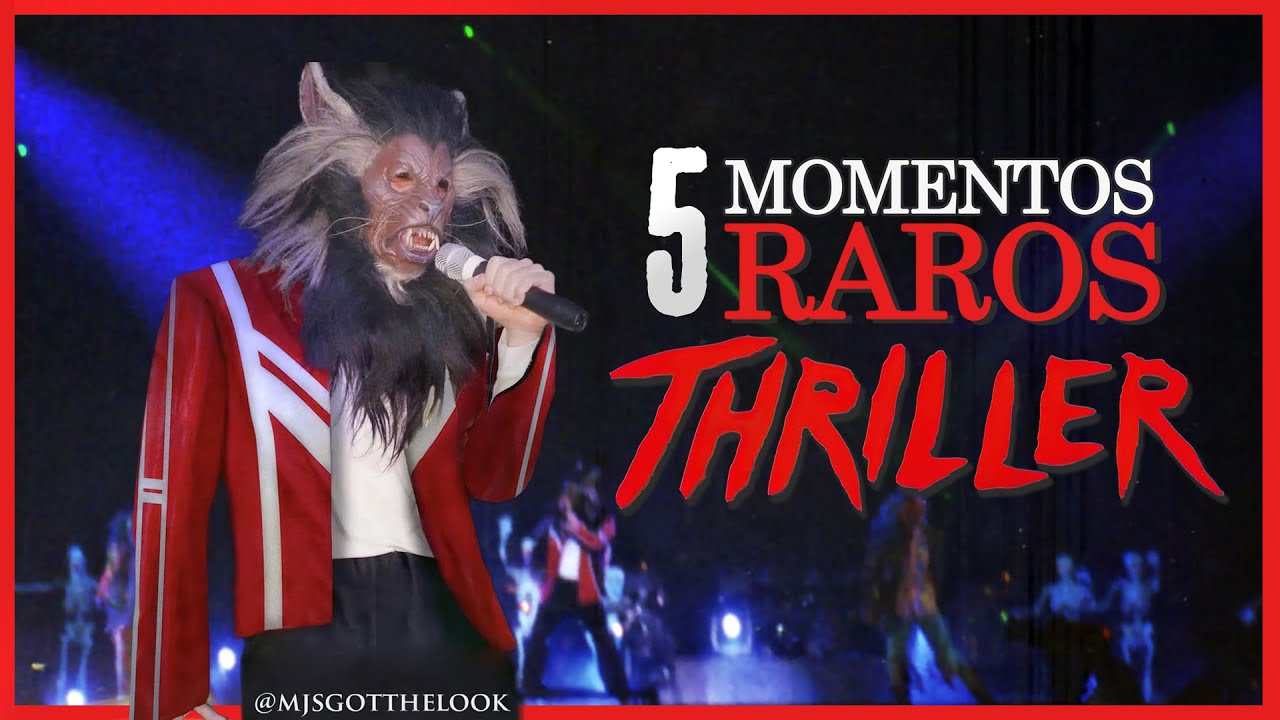 ¡TODOS LOS CAMBIOS! - 5 MOMENTOS RAROS de THRILLER en VIVO