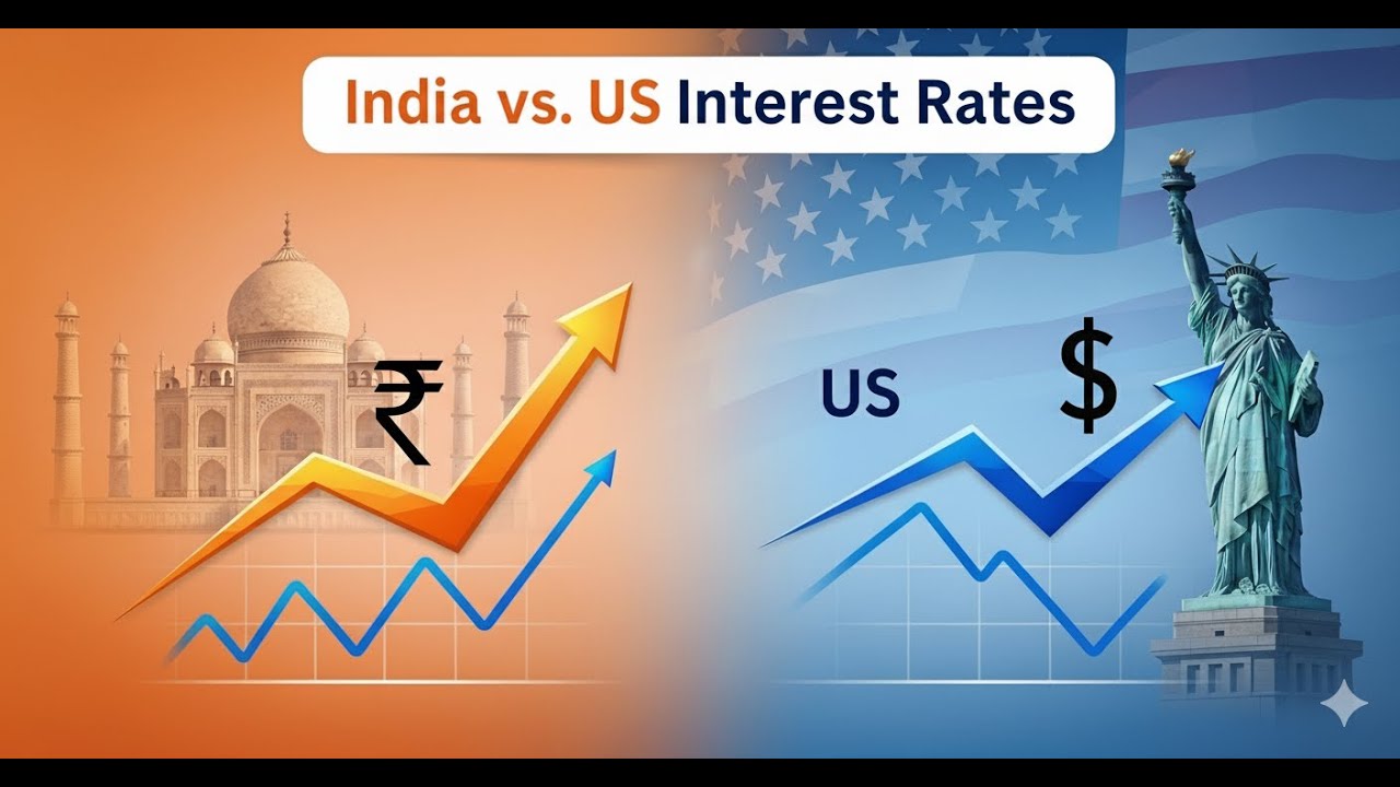 Why Are Indian Interest Rates Higher Than US Rates