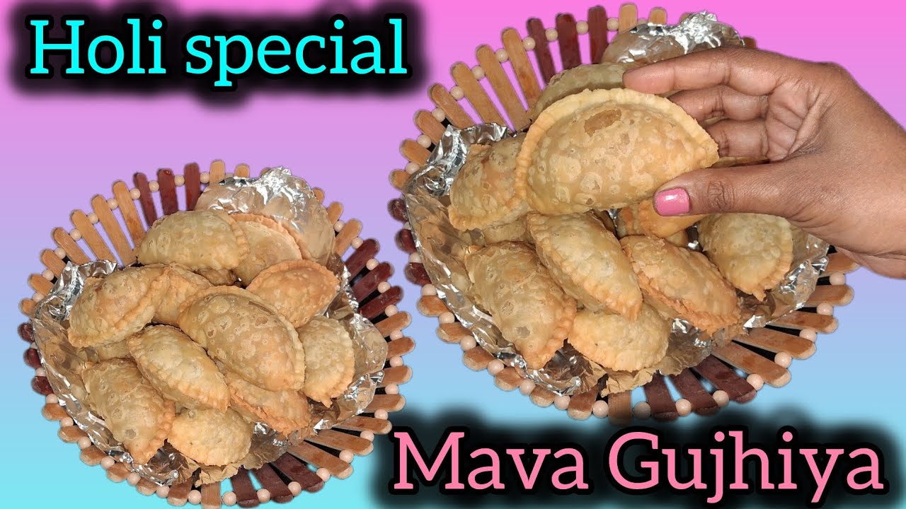 होली स्पेशल मावा गुजिया – टूटे नहीं, फटे नहीं, एकदम परफेक्ट | Mava Gujhiya by Kirti’s 