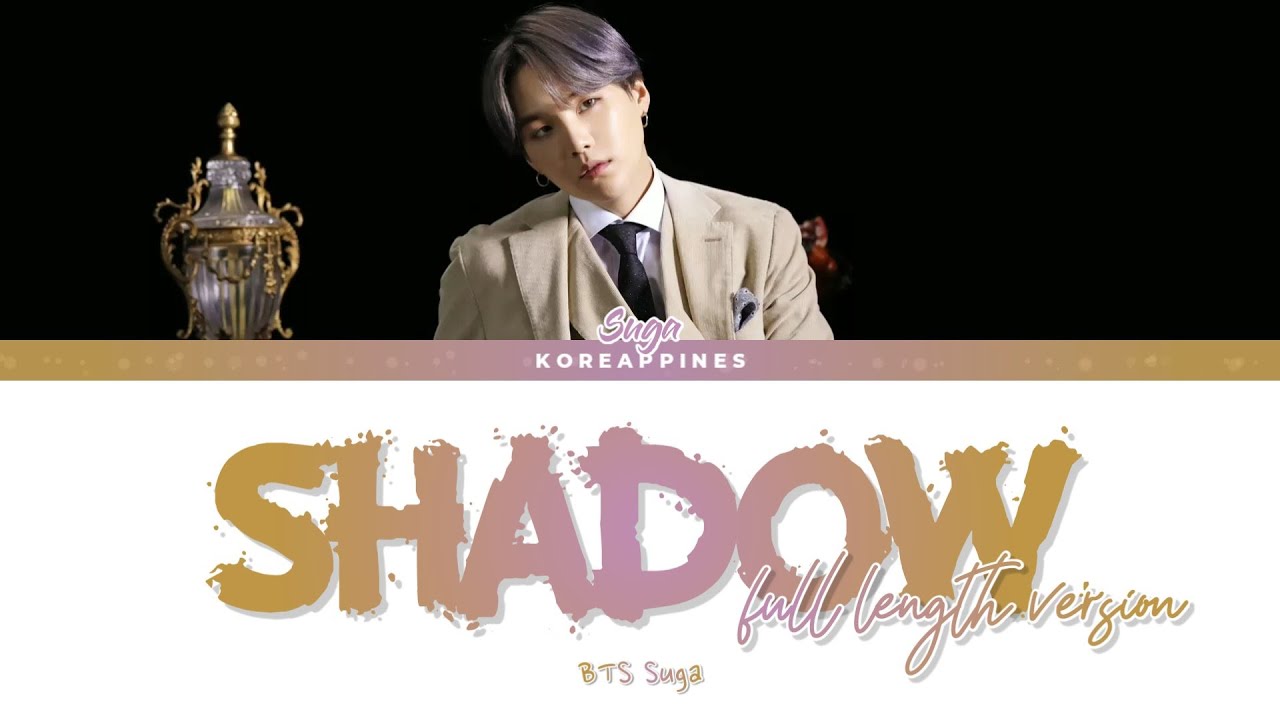 BTS SUGA - 'Interlude : SHADOW' (full length version) Lyrics [Color Coded_Han_Rom_Eng]