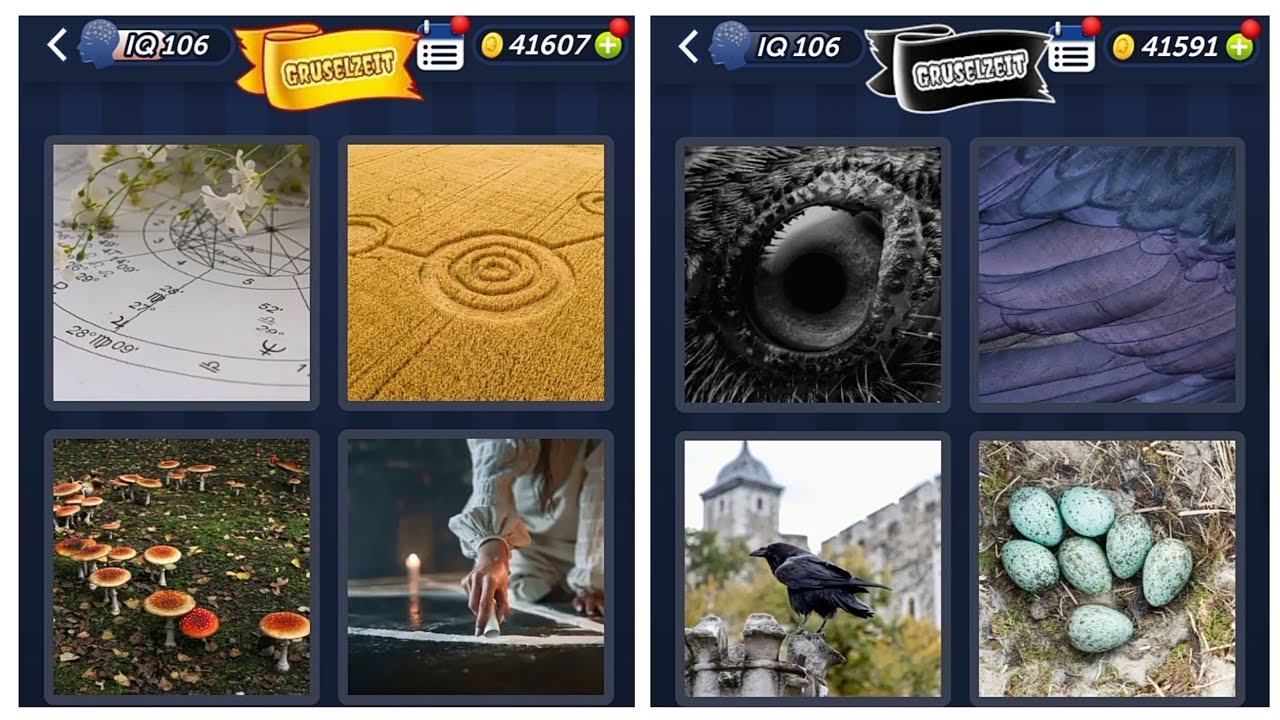 4 Bilder 1 Wort - Gruselzeit - 22.10.2025 - L&ouml;sung T&auml;gliches R&auml;tsel - Oktober 2025