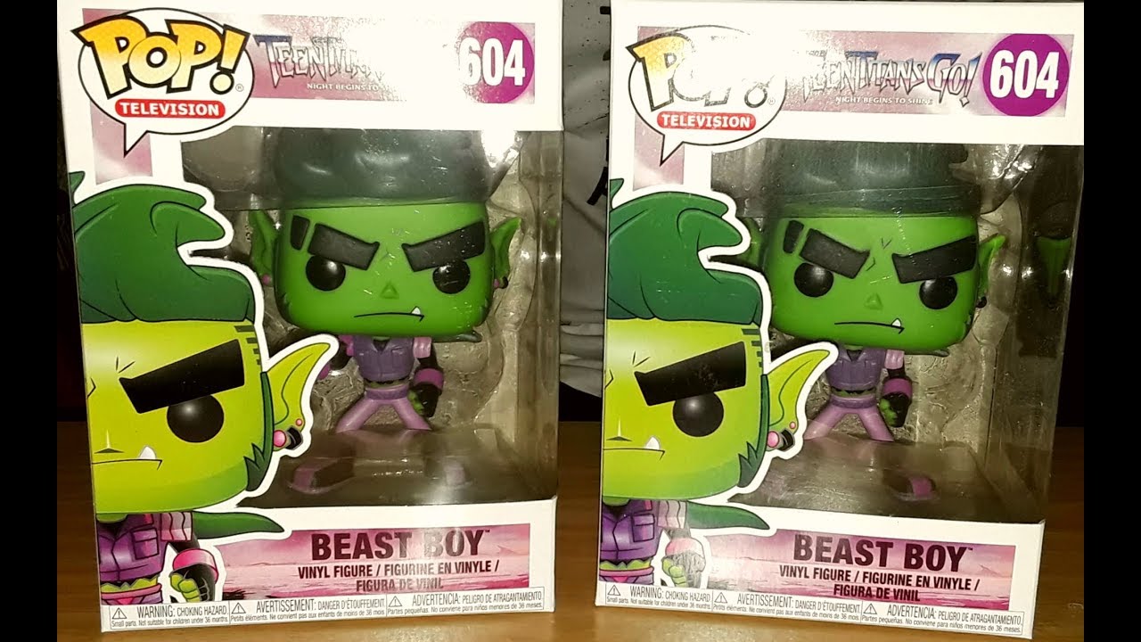 Beast Boy The Night Begins To Shine Funko Pop!
