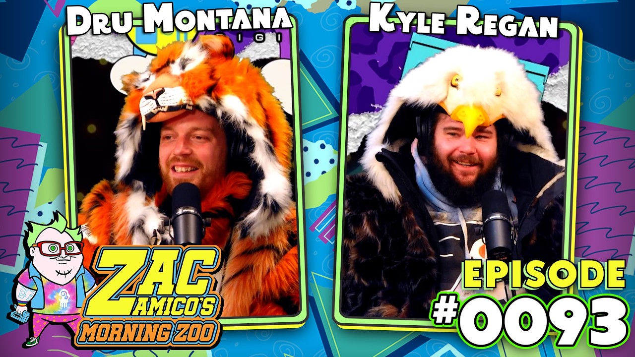 Dru Montana and Kyle Regan | Zac Amico's Morning Zoo Ep 0093