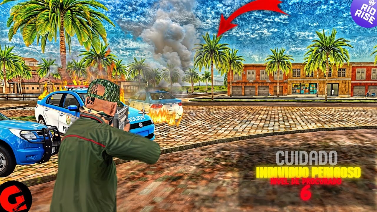 Minha GUERRA Contra a POLÍCIA FEDERAL Piorou 💀 - Rio Rise Roleplay (O FILME)