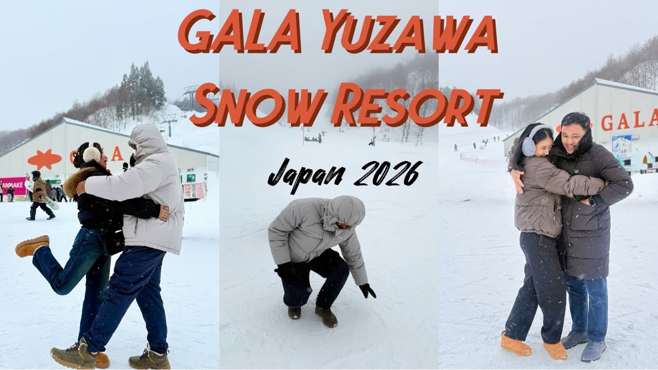 เล่นหิมะที่ Gala Yuzawa Snow Resort  Japan2026 #galayuzawa #หิมะ #โตเกียว #เที่ยวญี่ปุ่น #จำไว้นะ