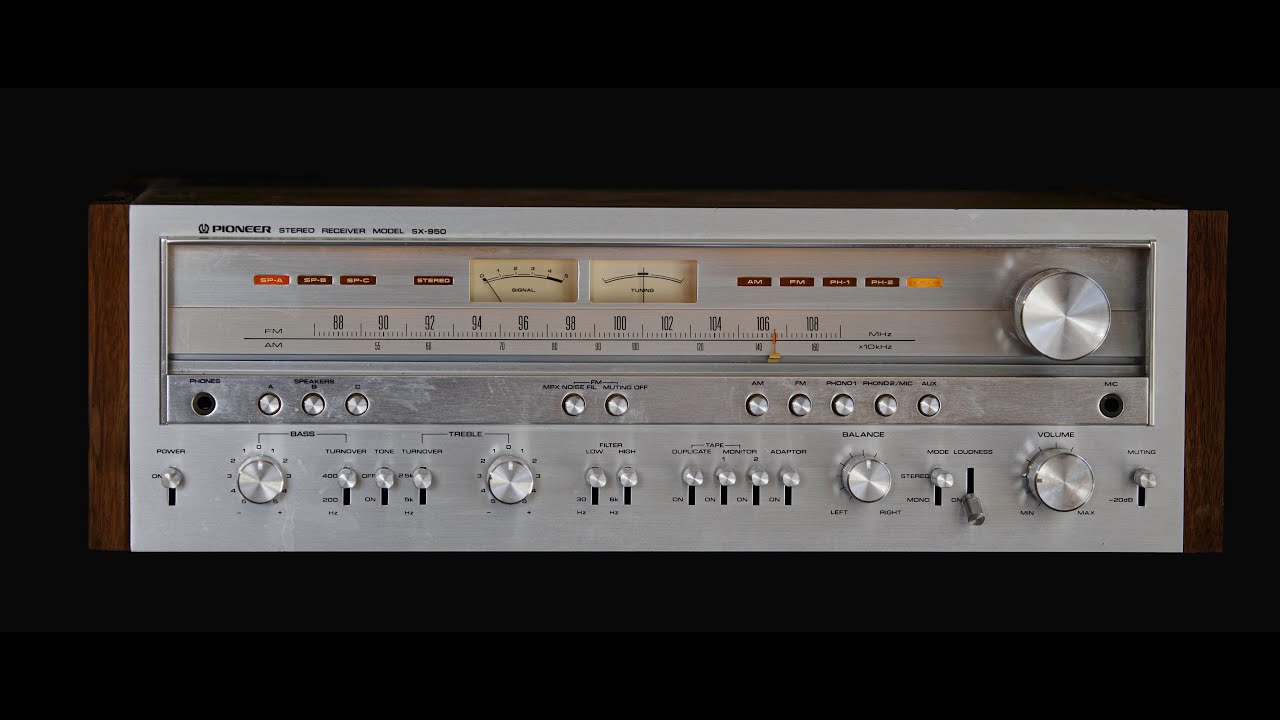 Pioneer SX-950 Stereo Receiver- Vintage Audio Review Episode #186