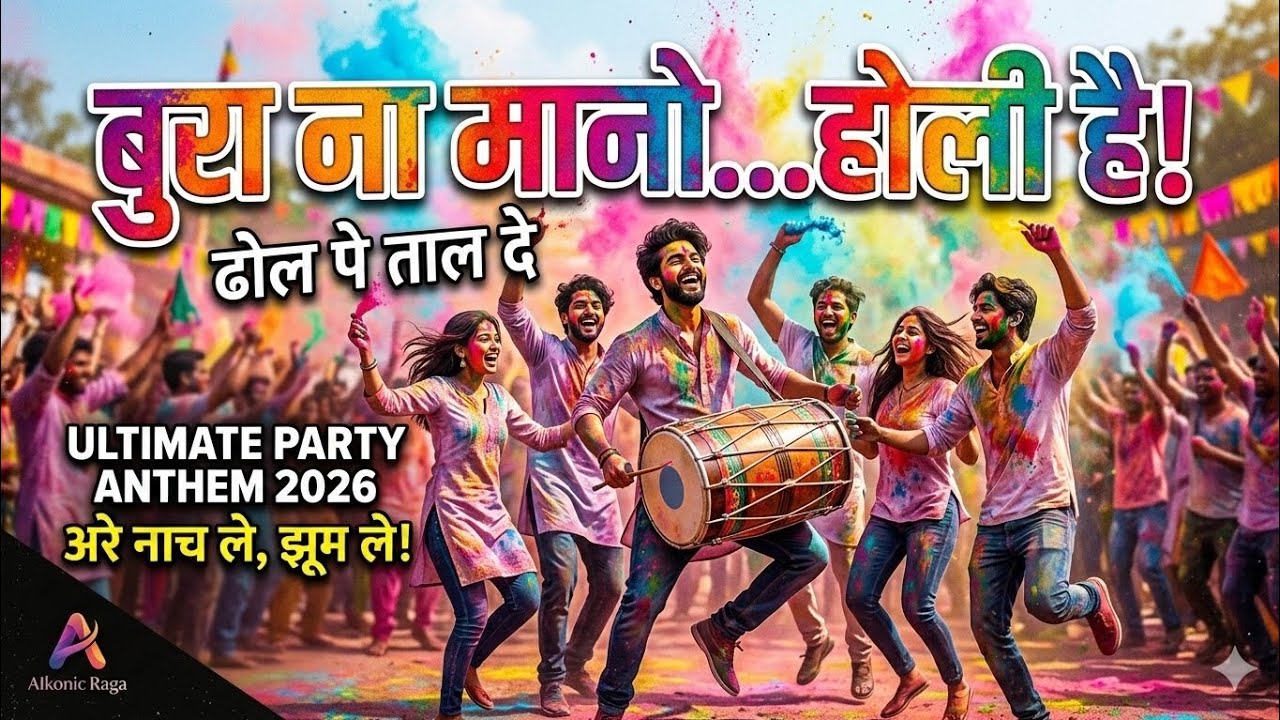 Holi Rap Anthem 🔥 | थोड़ी सी भांग, थोड़ा सा डान्स | New Holi Song 2026