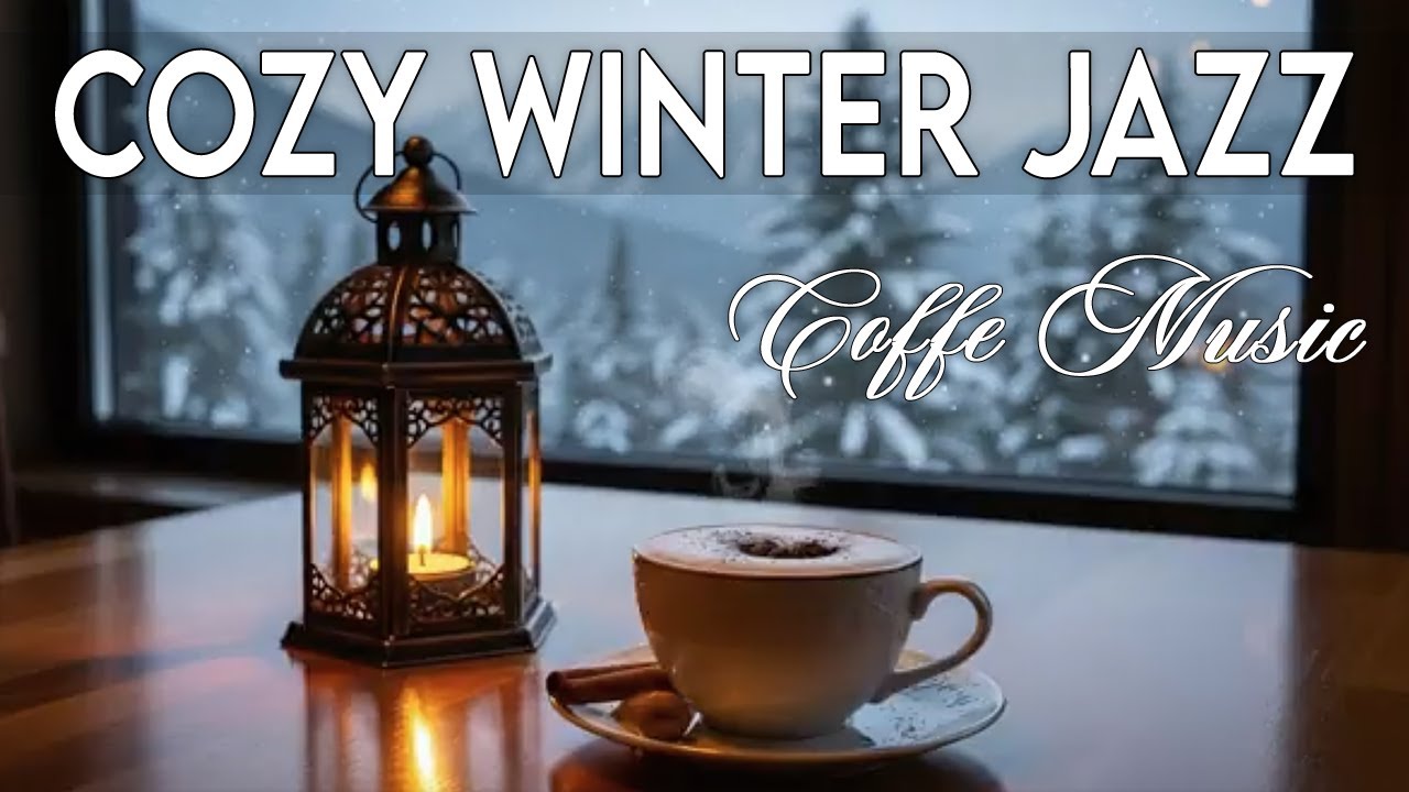 Positive Coffee Music ☕ Happy Bossa Nova Instrumental ~ Cozy Winter Jazz Atmosphere.