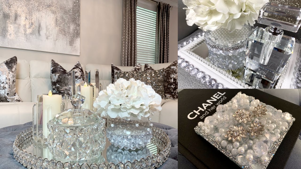 Dollar Tree DIY Home Decor Ideas | Glam Mirror Dollar Tree DIY | LGQUEEN Home Decor