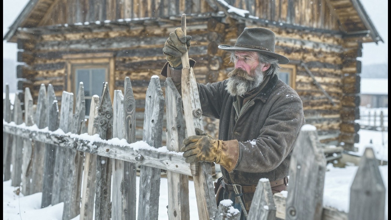 They All Mocked This Mountain Man for Building a Fence Around His Cabin Until Winter Hit