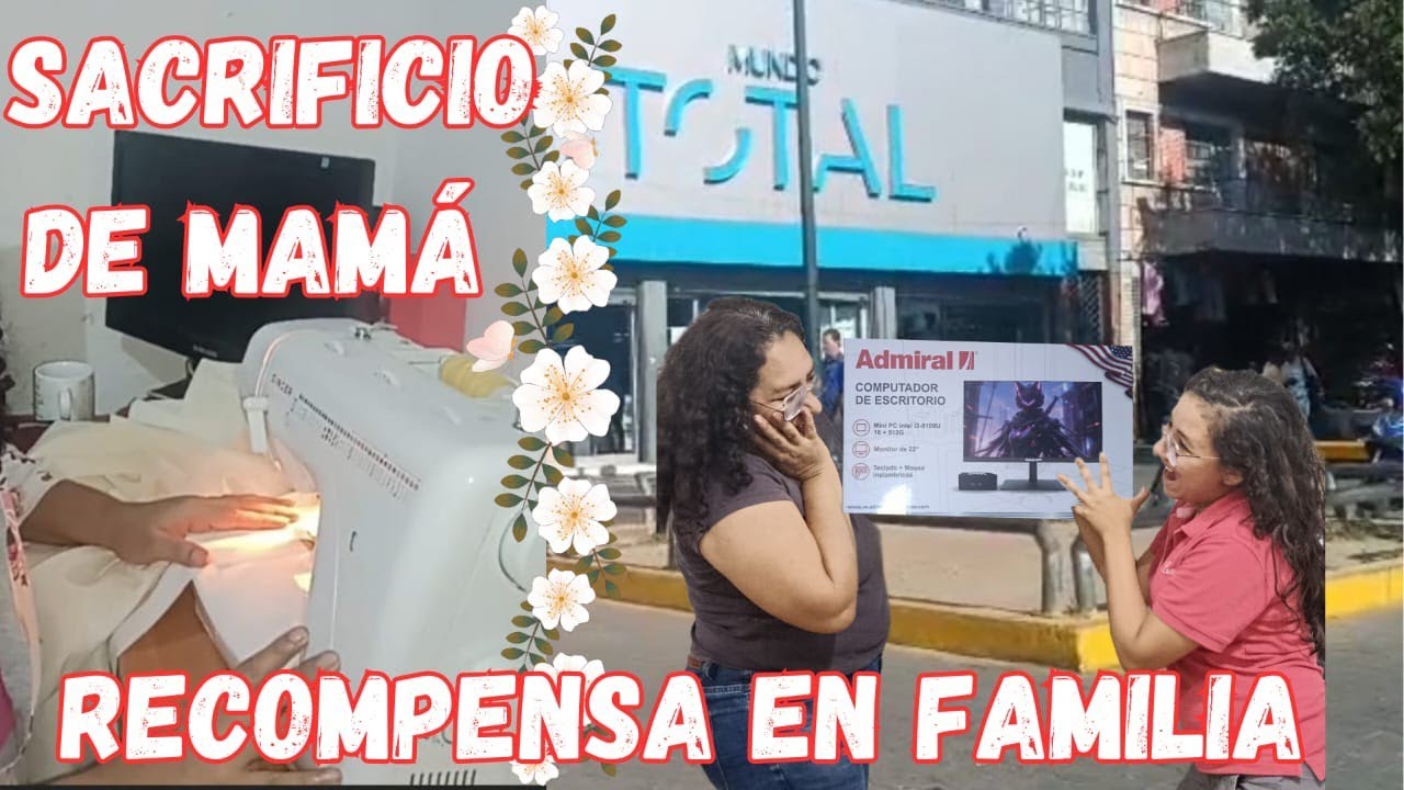COSÍ FALDA PARA MI HIJA + SIN LUZ + COMPRAMOS COMPUTADORA EN VENEZUELA 
