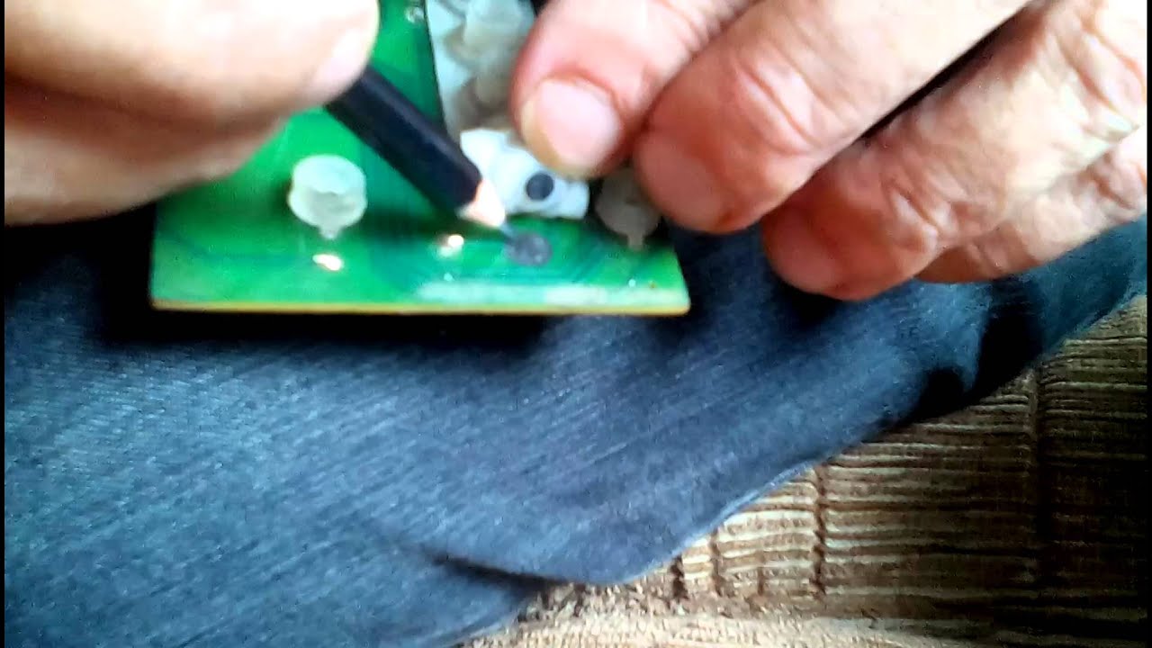 Reparando mal contato das teclas do órgão Minami SM 33