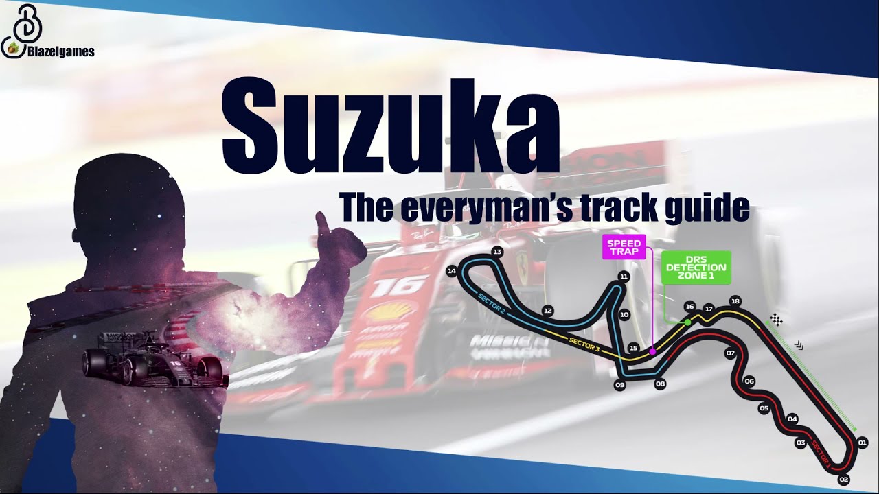 Suzuka F1 2021 - Track guide + How to memorise the racing line in 3 minutes