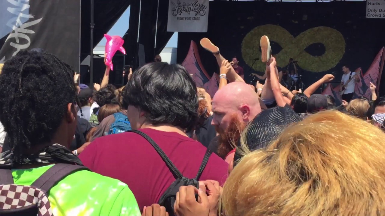 Dance Gavin Dance full set list (vans warped tour 2017) Pomona, CA