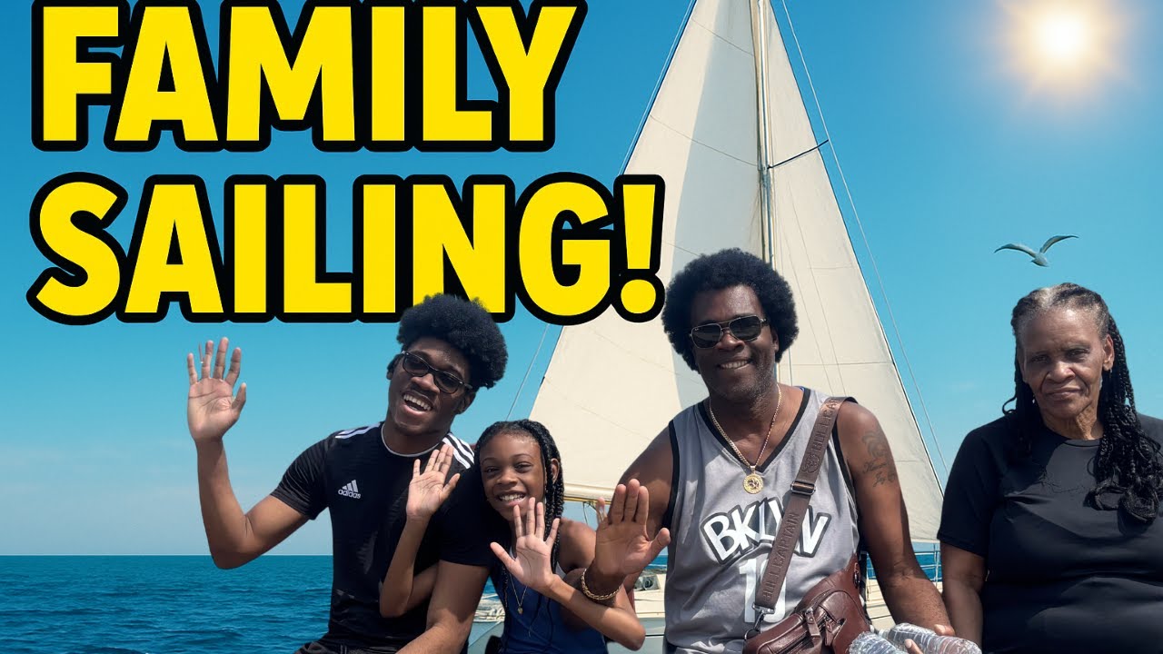 From Canal Dock to Open Sea – Our Family’s First Sail 🌊⛵