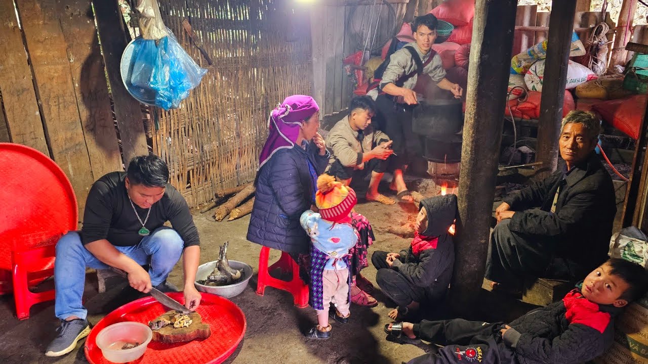 Mở Đại tiệc gà đen xây 2 căn nhà đoàn Hải Phòng giúp nhà 9 khẩu trên xã Đồng Văn. Nguyễn Tất Thắng