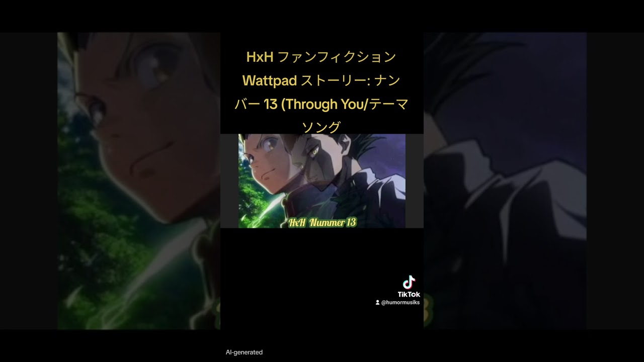HxhH Fanfiction Wattpad Story: Nummer 13 (Durch dich) japanese Version 