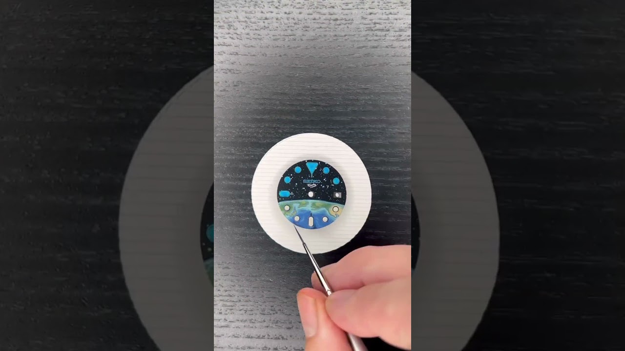 Seiko GMT MOD Custom Dial #seikomod #watchreview
