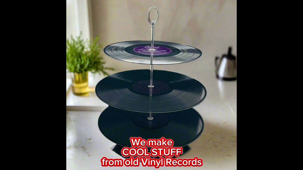 We make COOL STUFF from old Vinyl Records