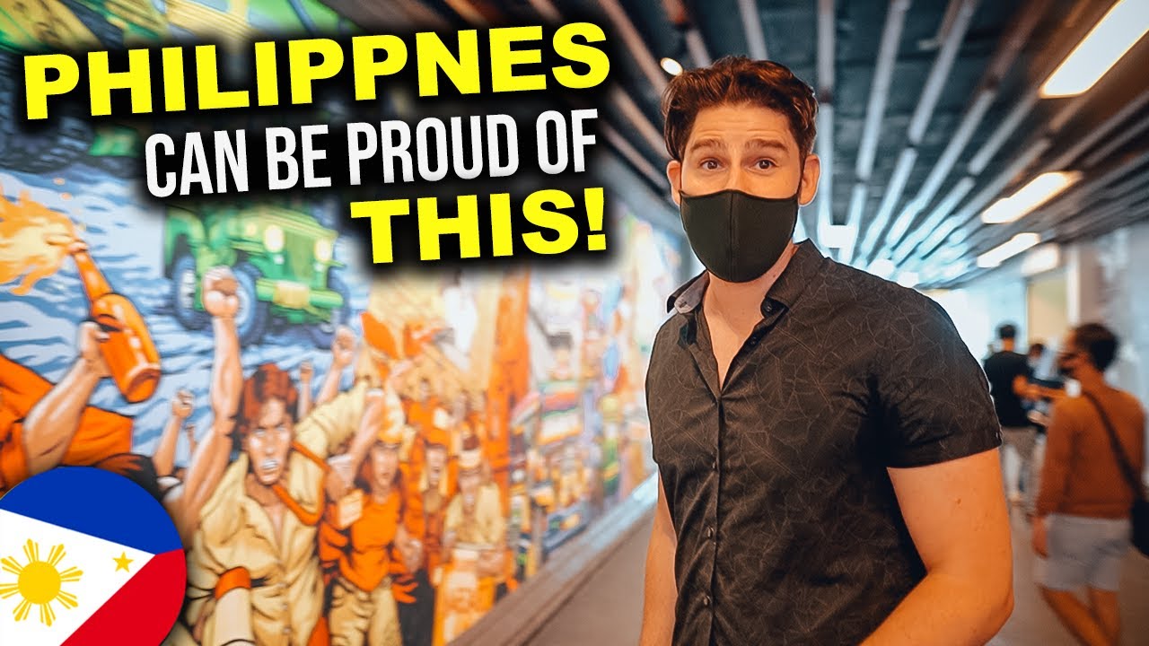 FOREIGNERS react to LAGUSNILAD Underpass in MANILA - THIS is World Class!