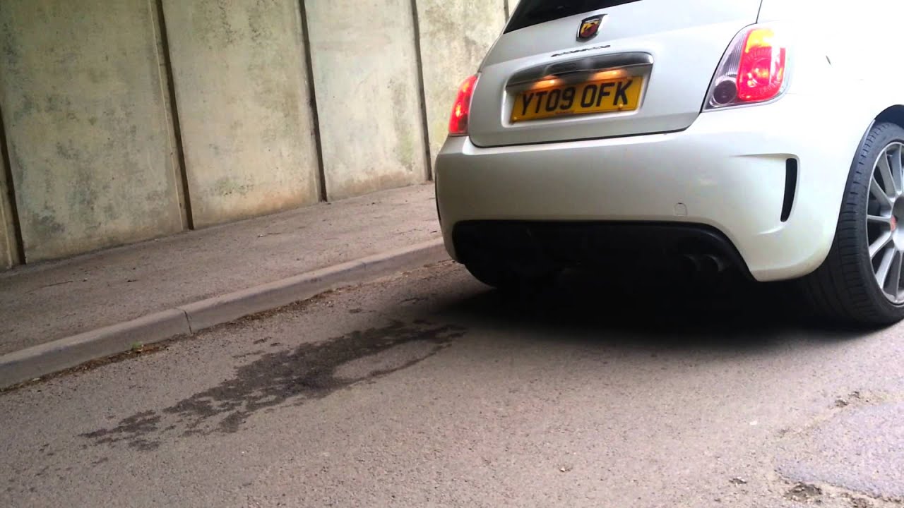 Fiat 500 Abarth EsseEsse Monza Exhaust
