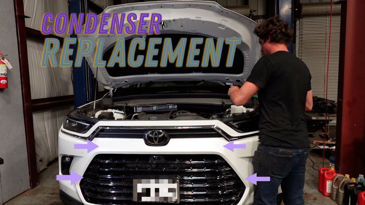 Can You REALLY Replace Your Toyota Grand Highlander Condenser EASILY?