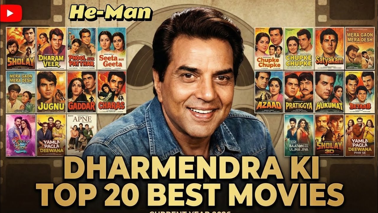 Dharmendra ki top best 20 movies #top20#movies#dharmendra #oldmovies#haqeeqat#bestmovies#viralvideo 
