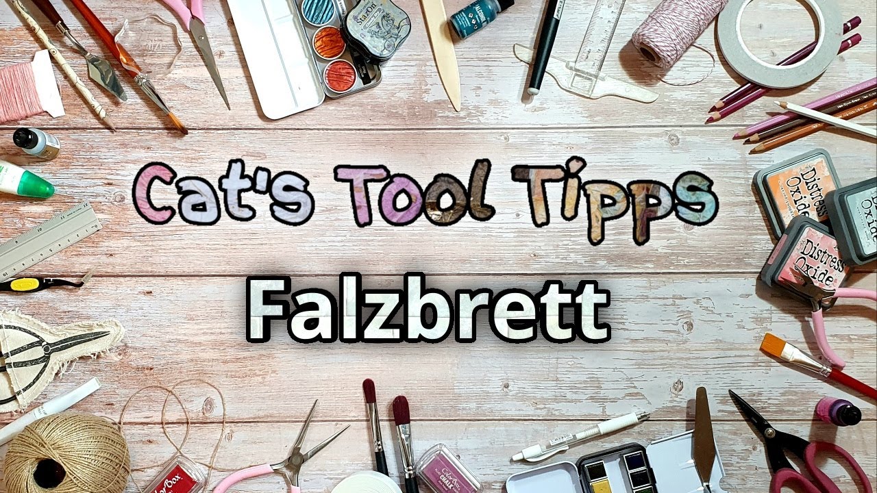 🎨 Cat´s Tool Tipps | Das Falzbrett | Vorstellung, Anleitung + Give away 🤩