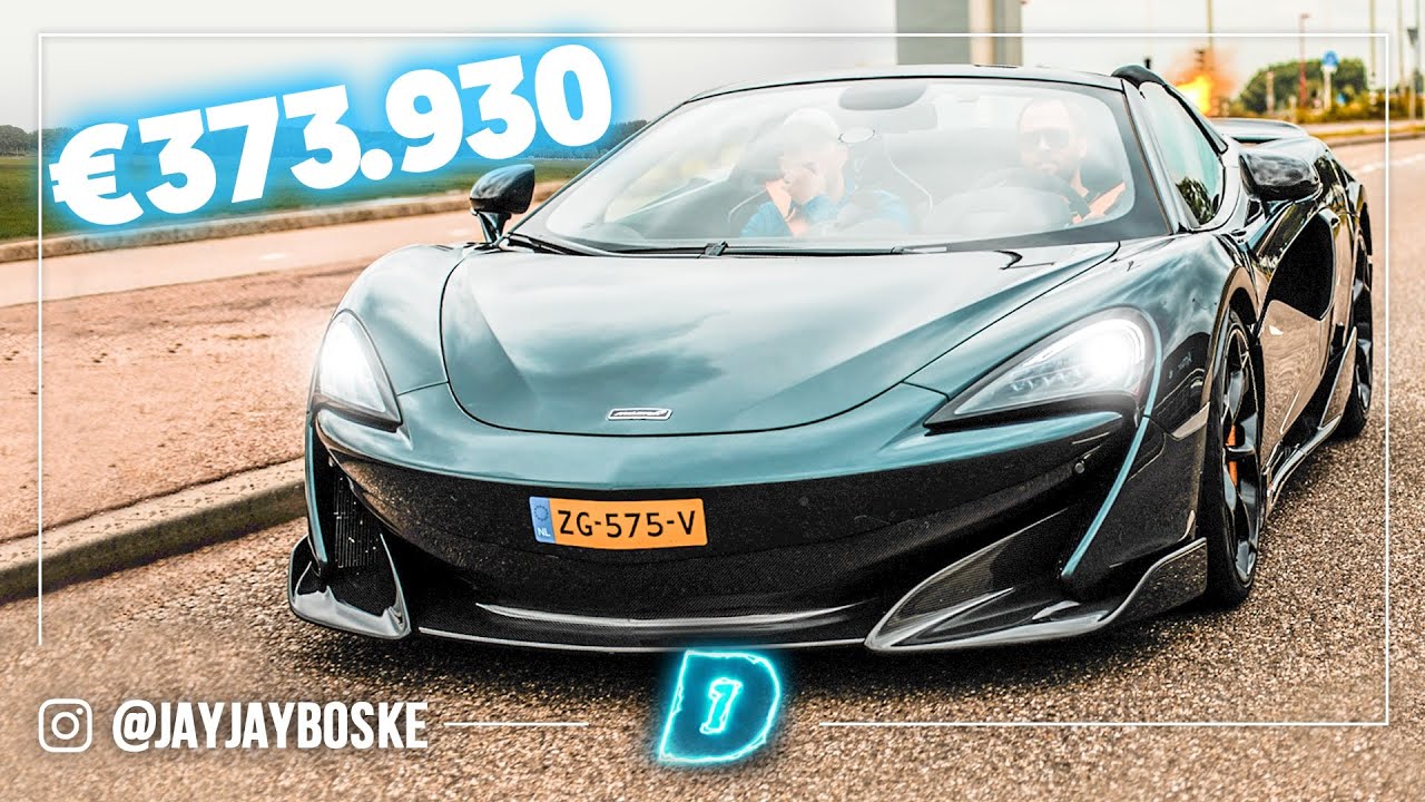 McLaren 600LT Spider met VLAMMENDE UITLATEN!!! | Daily Driver | DAY1