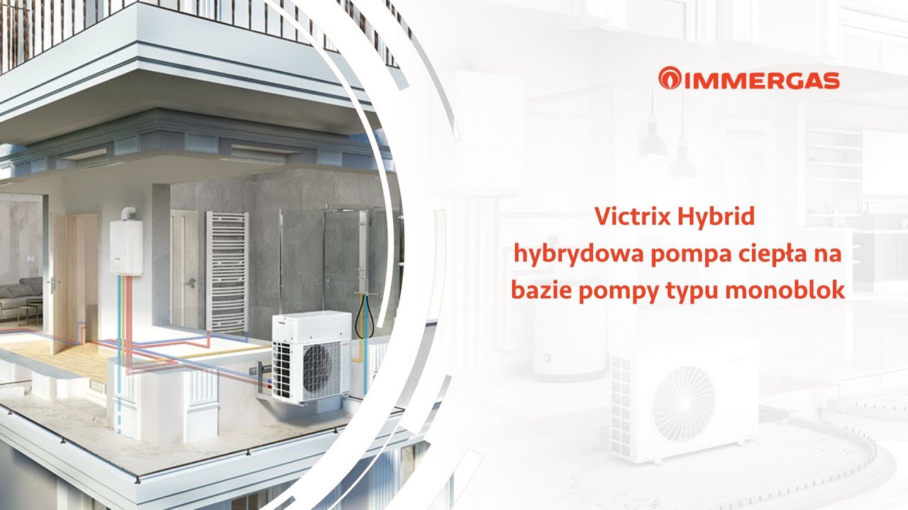 VICTRIX HYBRID - hybrydowa pompa ciepła