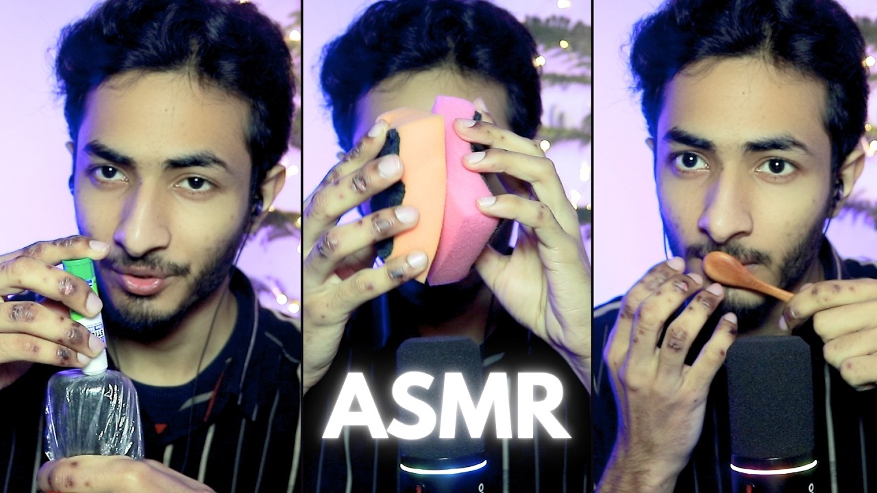 Deep Sleep ASMR 😴 | Spoon, Sponge & Glue Sounds!