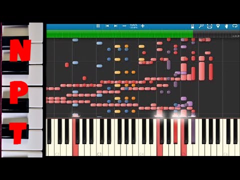 IMPOSSIBLE REMIX - Watch Me (Whip & Nae Nae) - Silento - Instrumental Cover - Synthesia Piano