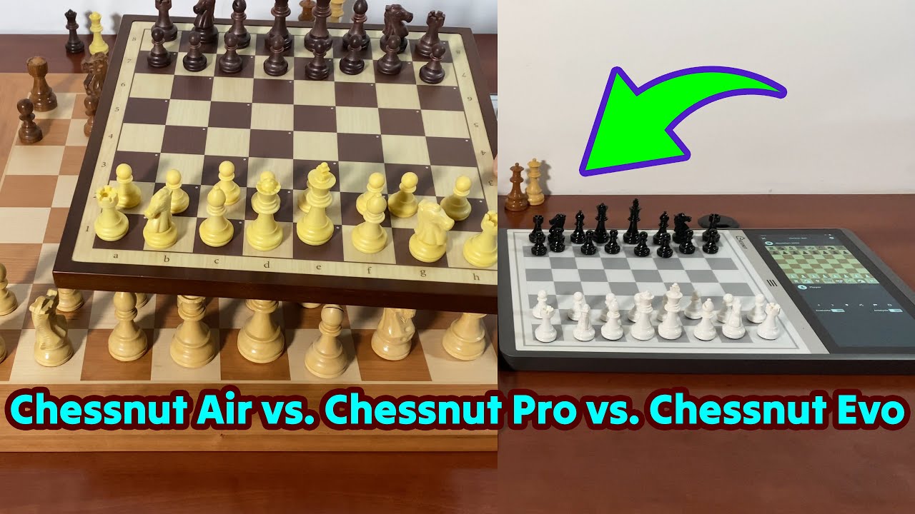 Умные шахматные доски Chessnut Evo против Chessnut Pro против Chessnut Air👑 Gadgetify