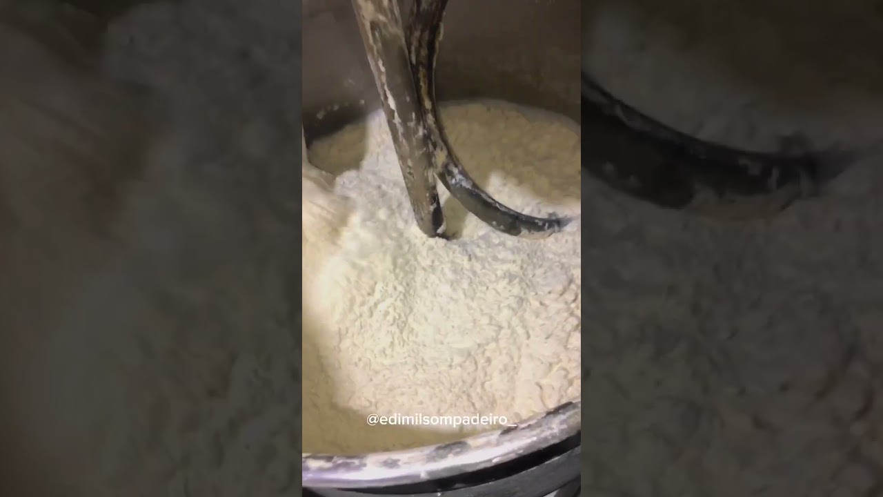 Produção de pão francês/bolachao edimilson padeiro 
