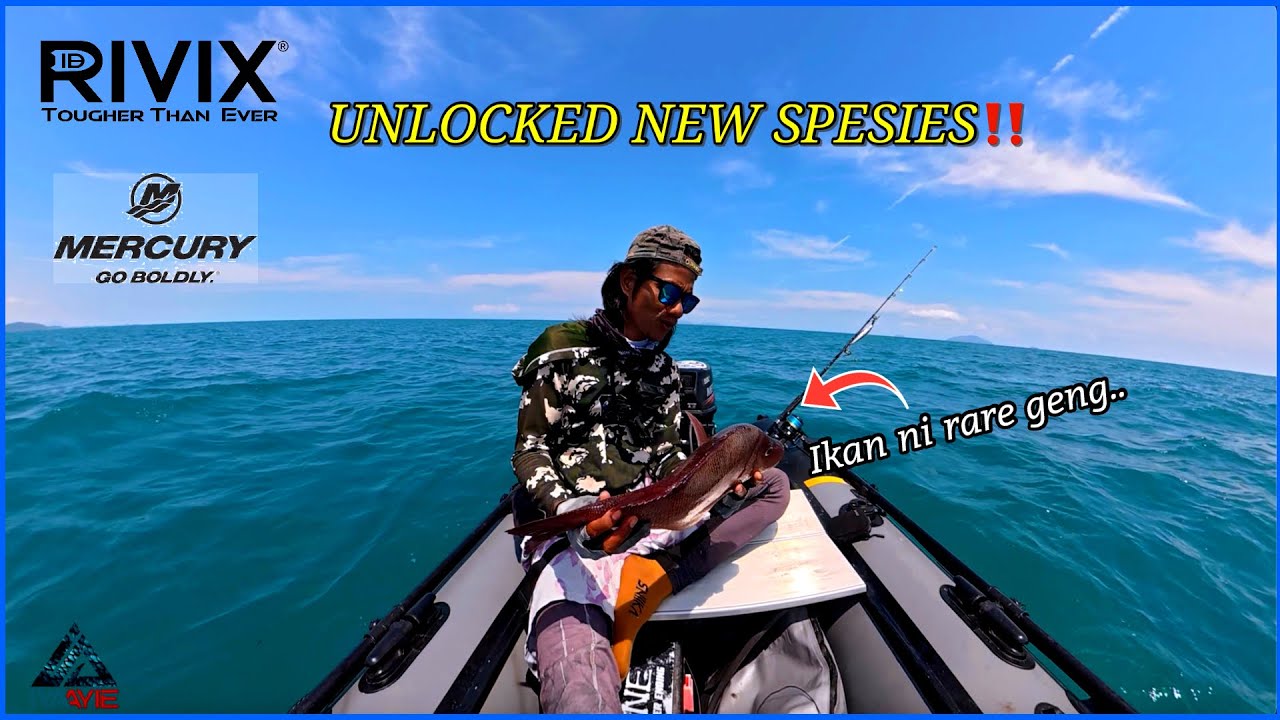 BOT IB AKU BOCOR TERKENA MATA KAIL!! TAPI HASIL PADU...INFLATABLE BOAT FISHING MALAYSIA
