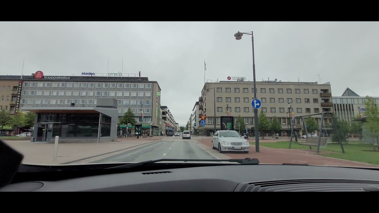Joensuun keskusta 23.8 2021