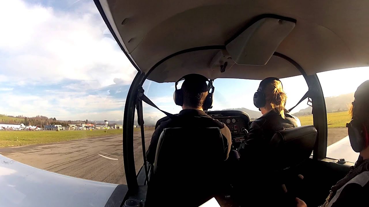 Weihnachtsflug - Christmas flight with Robin R3000
