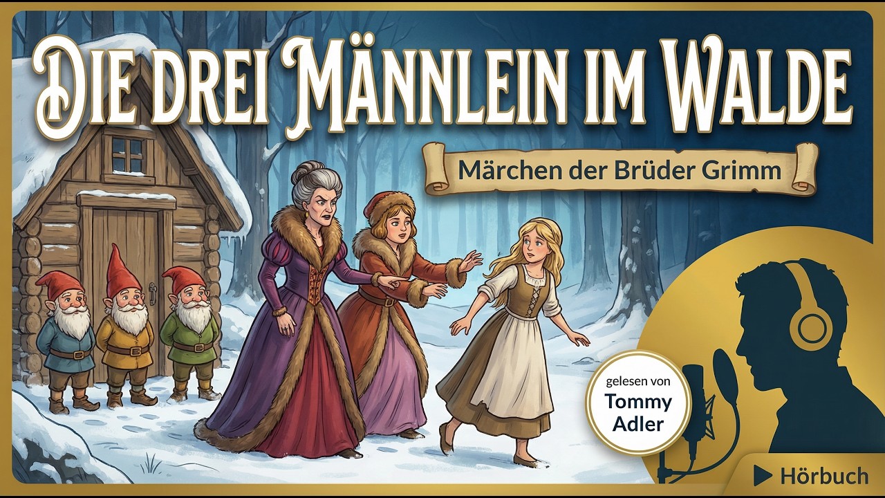 [Hörbuch] Die drei Männlein im Walde - Märchen der Brüder Grimm