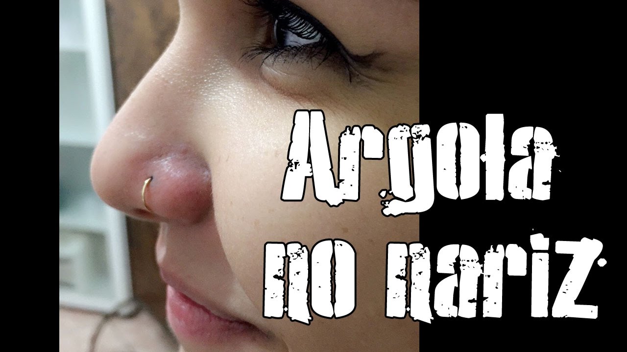 Argola no nariz - Piercing Narina