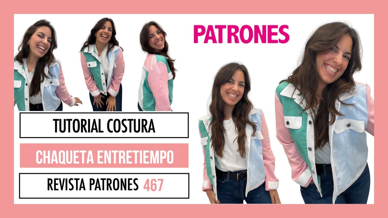 Tutorial costura Chaqueta entretiempo de CosiendoPuntadas - Revista Patrones nº467