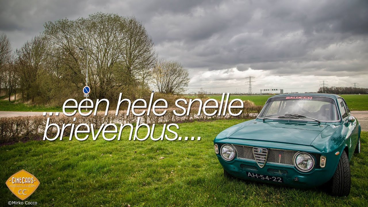 A very Fast Letter Box - Alfa Romeo GTAr - ENG/ITA/GER SUBS