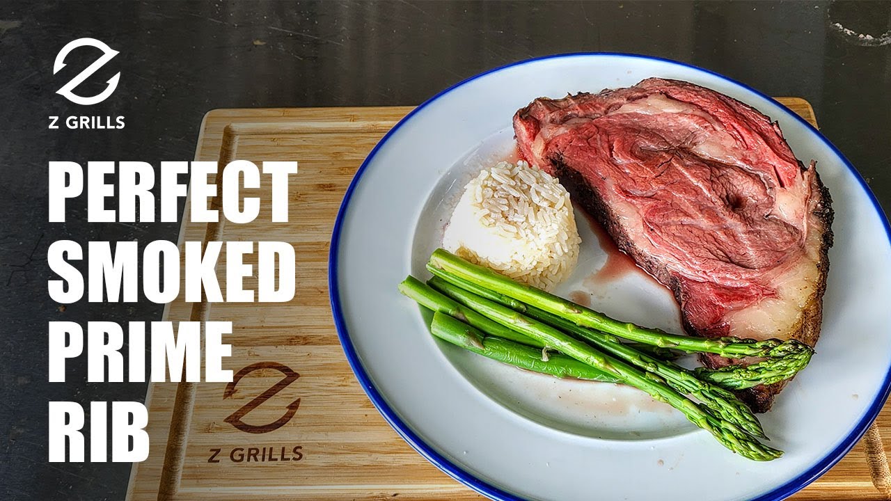 The Ultimate Smoked Prime Rib Recipe with Tommy | Z Grills