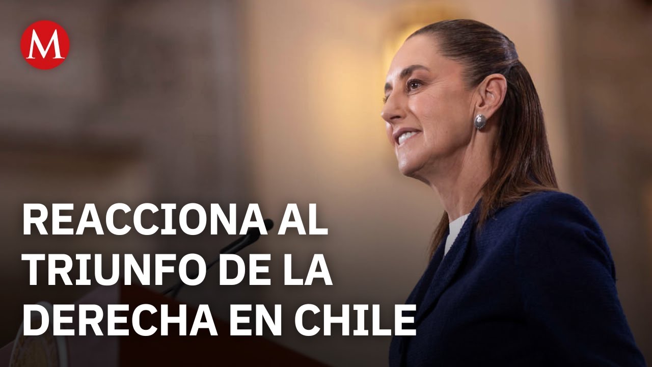 Sheinbaum no le tiene miedo a la derecha: así reaccionó tras el triunfo de Kast en Chile